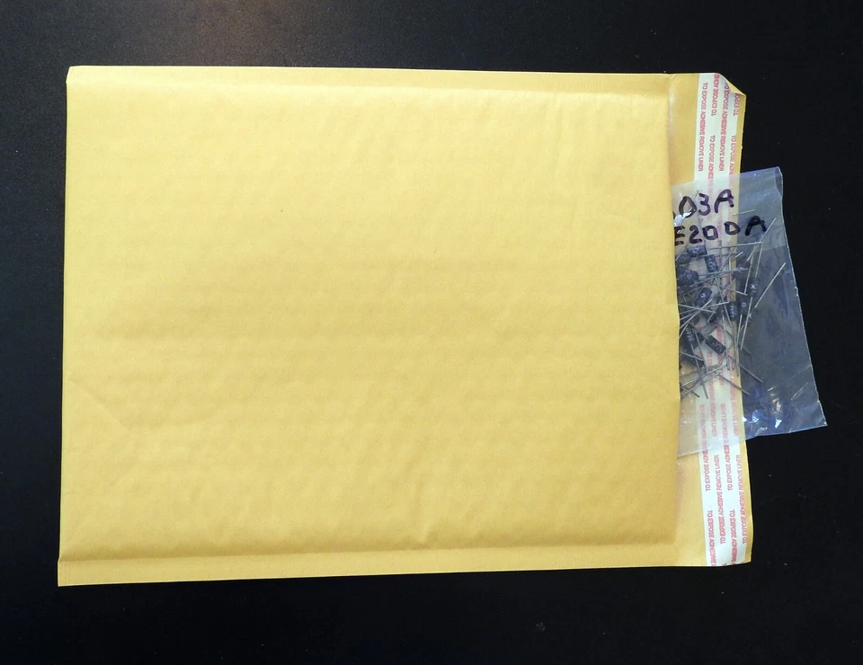 60 piezas 1.5KE200CA o 1N6303CA Diodo TVS Serie 1.5KE Bidireccional DO-201 Foto 4 de 4