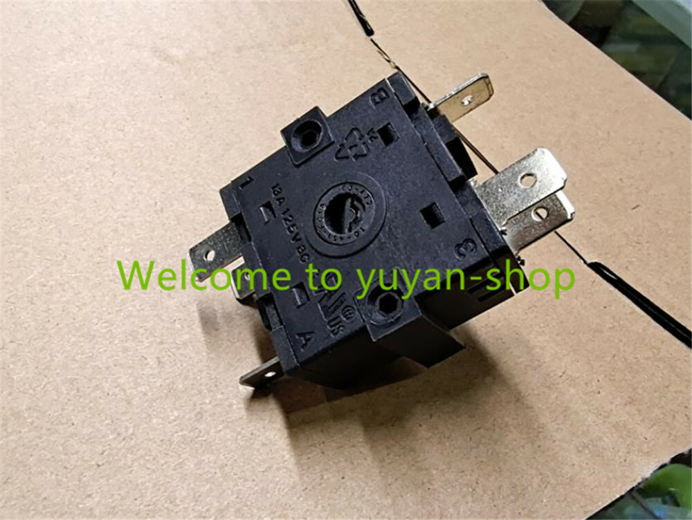 1pc HUALILAI FZ31-9 16A 250V T125/55 Rotary Switch 6 pins 5