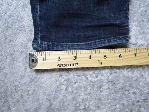 Banana Republic Jeans Men 30x32 34x30 Actual Slim Fit Blue Denim Pants Dark Wash - Picture 10 of 11