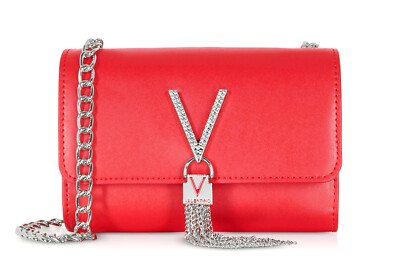 VALENTINO RANMA Pattina Rot, Damentasche Umhängetasche Crossbody Handbag