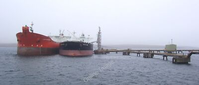 Foto 6x4 Steg 4 Sullom Voe Öl Terminal Scatsta Shuttle Tanker Loch Ran c2010