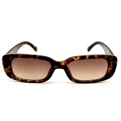 Fashion Oval Sunglasses Tortoise Shell Designer Frame Brown  display picture 2