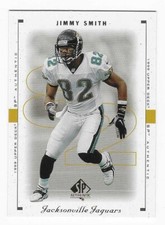 1999 Upper Deck SP Authentic Jimmy Smith Jacksonville Jaguars Football Card #40
