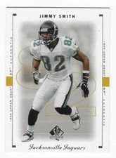 1999 Upper Deck SP Authentic Jimmy Smith Jacksonville Jaguars Football Card #40