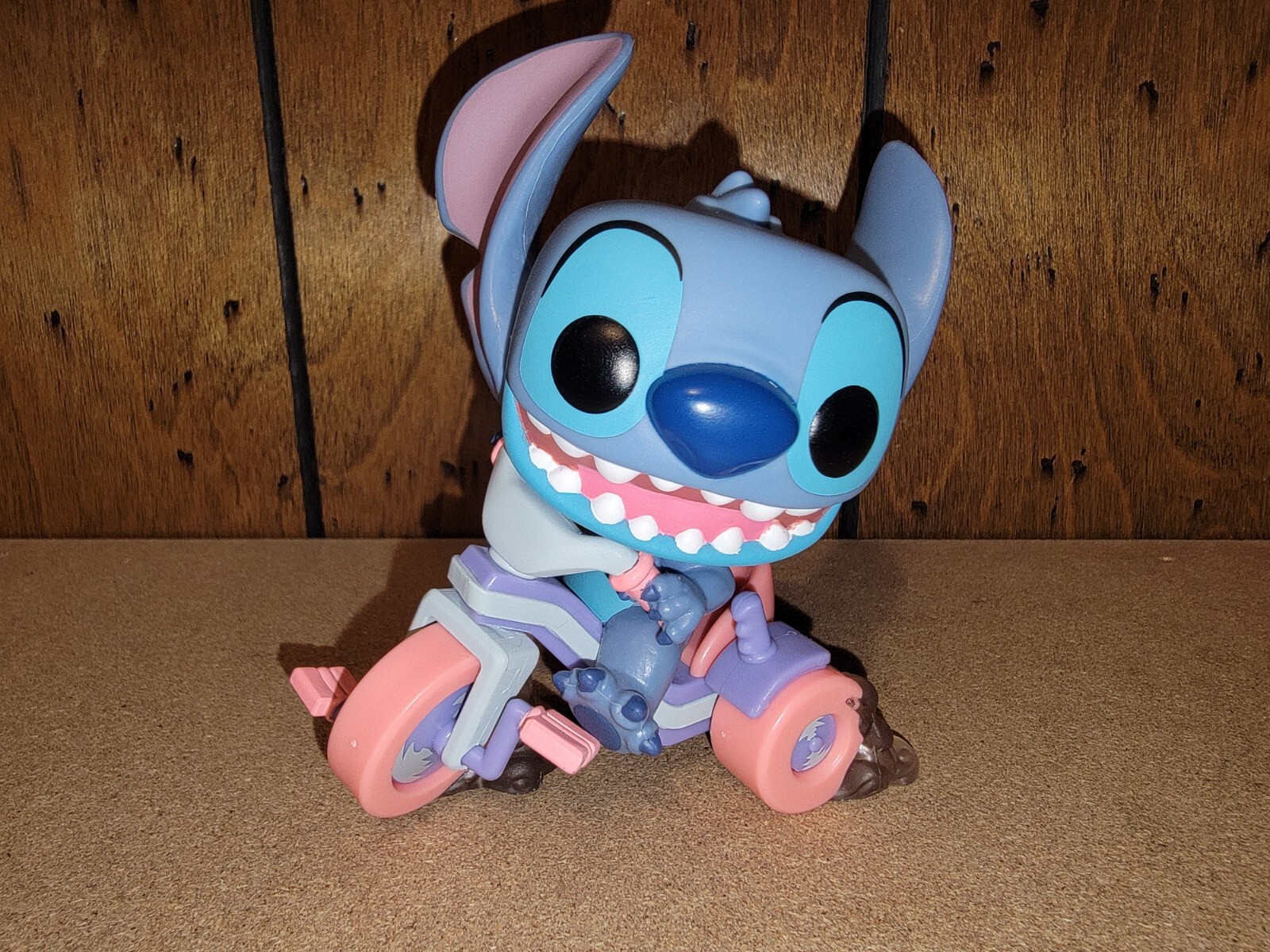 Funko Pop! Deluxe: Disney - Stitch On Tricycle - Funko Shop Exclusive *No Box*