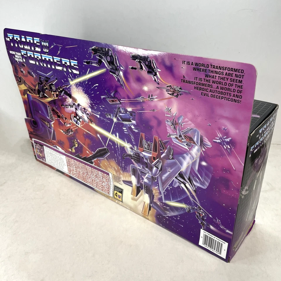 Transformers G1 Shockwave Shockblast Decepticon Figura Transformadora Juguete CAJA NUEVA Foto 4 de 4