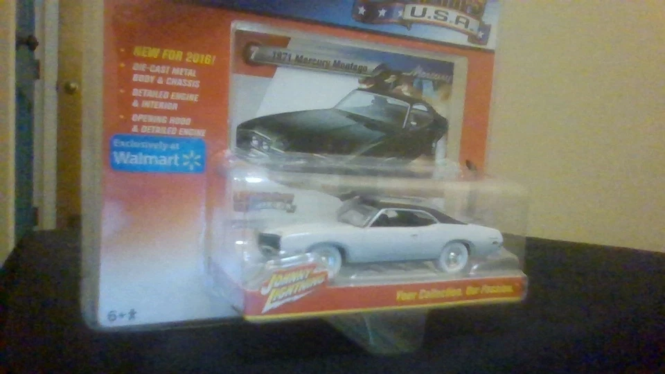 Johnny Lightning 2016 新铸造版 2 #7 1971 Mercury Montego Chase 汽车 — 第 2/4 张图片