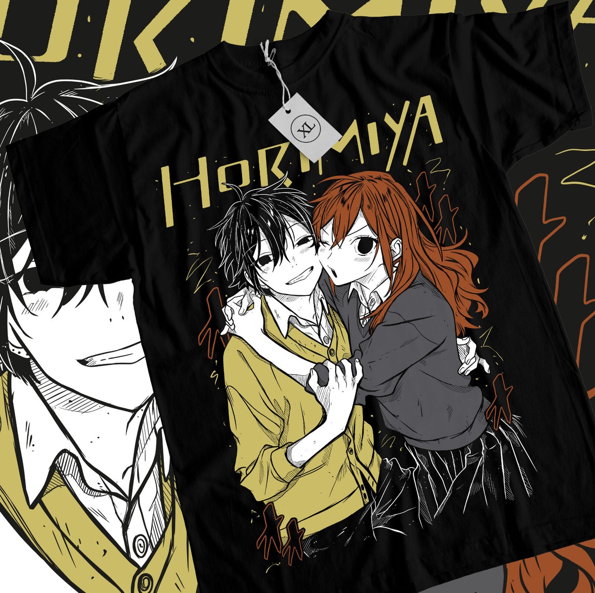 Hori-san to Miyamura-kun T-shirt Kawaii Japanese Anime Horimiya Shirt All Size | eBay