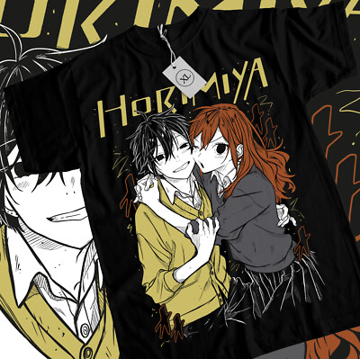 Hori-san to Miyamura-kun T-shirt Kawaii Japanese Anime Horimiya