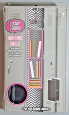 Locker Lounge Hanging Locker Organizer School Work Or Gym Storage 2 Shelves