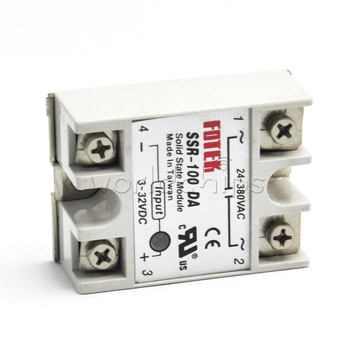 Solid State Relay Alloy Heat Sink SSR-25DA SSR-40DA SSR-60DA 25A/40A/60A 250V US - Picture 59 of 74