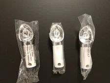 Vintage Tupperware Magnets ICE CREAM SCOOPS Tiny Treasures Lot of 3 ~ NOS