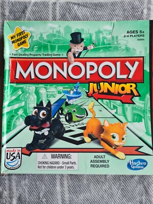 Hasbro Monopoly Junior Brettspiel - Ersatzteile / Replacement Parts & Pieces