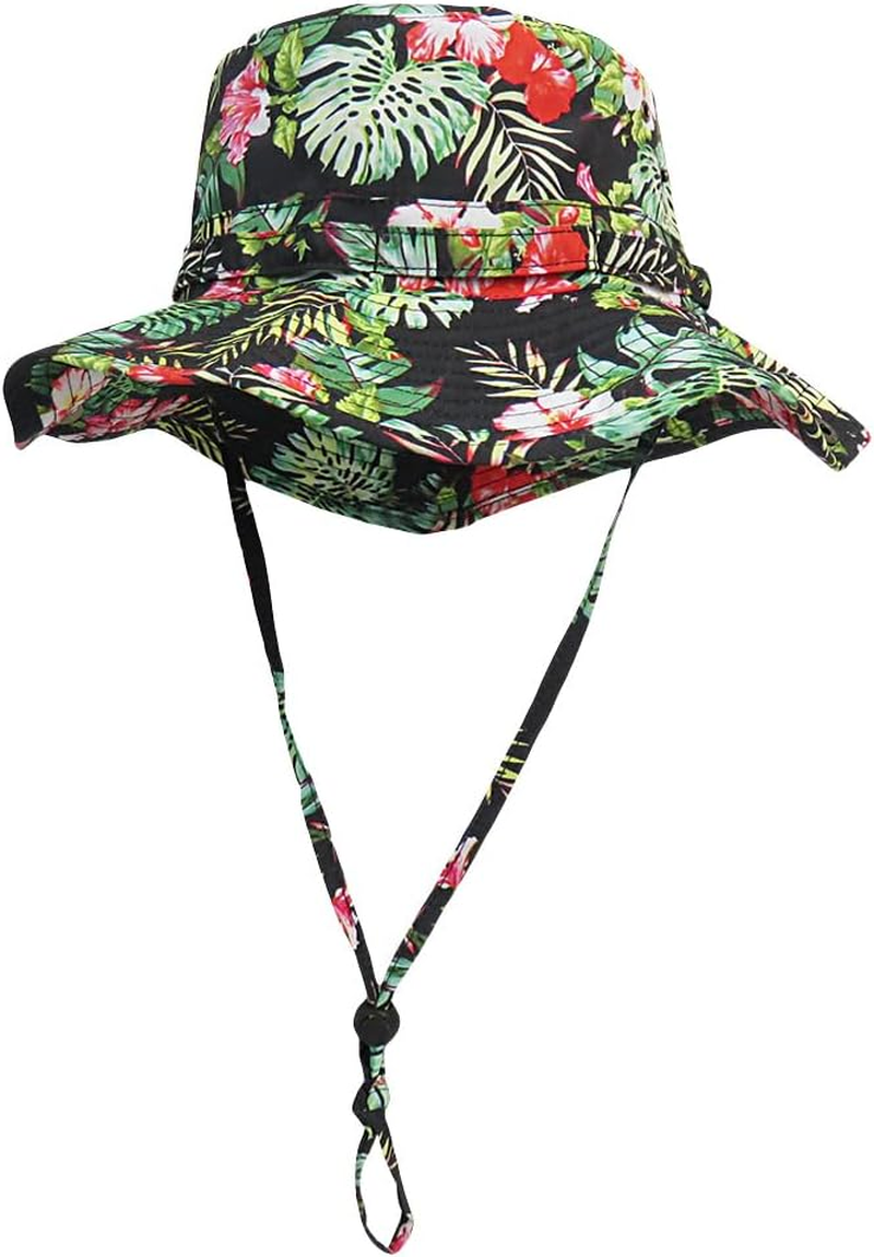 UV Protection Wide Brim Bucket Hat for Fishing Hiking Safari Outdoors-image