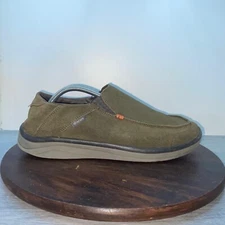 Simms Westshore Slip On Shoes Mens 11 Suede Casual Fishing Deck Sneakers Comfort