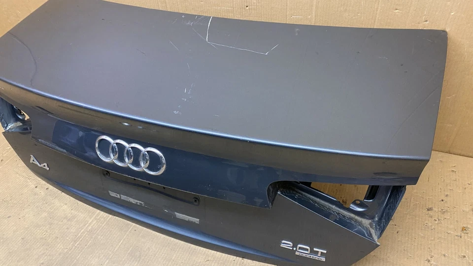 2013 2014 2015 2016 Audi A4 S4 Quattro Sedan Trunk Lid Luggage Tail Gate OEM 13 Foto 3 de 4
