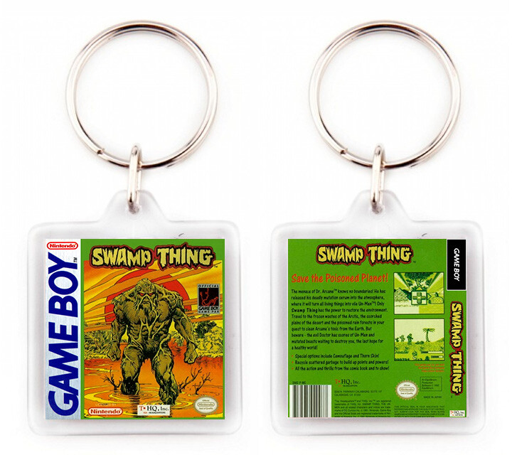 Swamp Thing Game Boy Nintendo Porte-Clés Porte-Clé