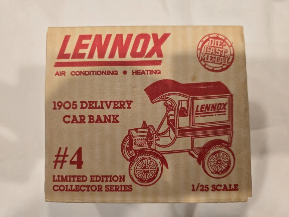 Banco de coche de entrega Lennox 1905 #4 edición limitada + ERTL Foto 3 de 3