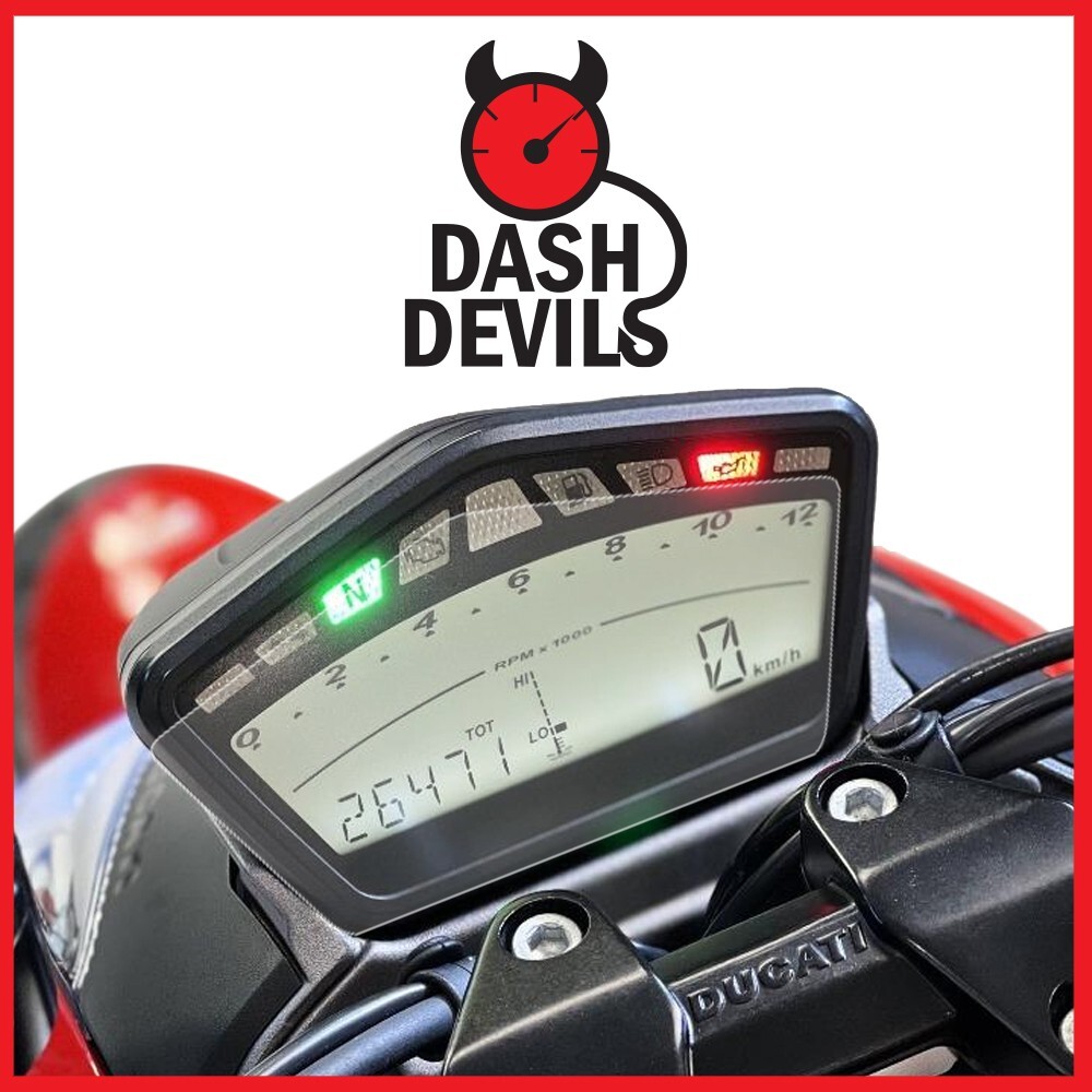 キングダム Dash Devils Dashboard Protector: DUCATI HYPERMOTARD 796/821/939