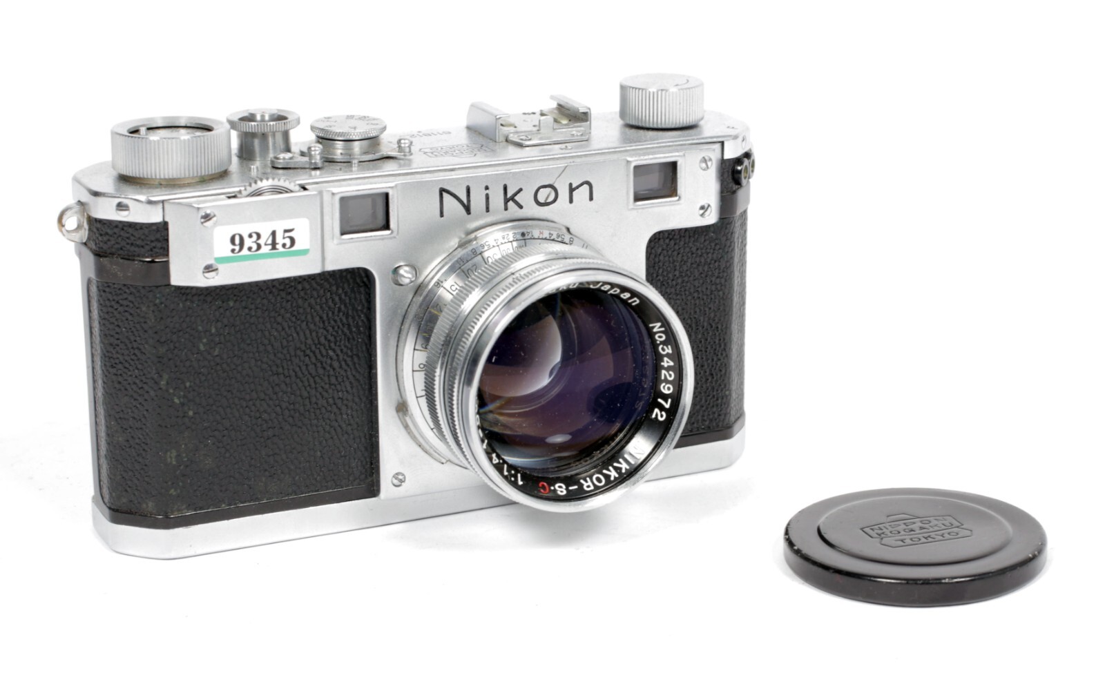 Nikon S 35mm Rangefinder camera with Nikkor S C 50mm F1.4 lens 9345 eBay
