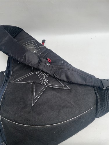 U.S. Polo Assn Backpack One Shoulder Red White Blue Cross Pack Vintage - Picture 14 of 16
