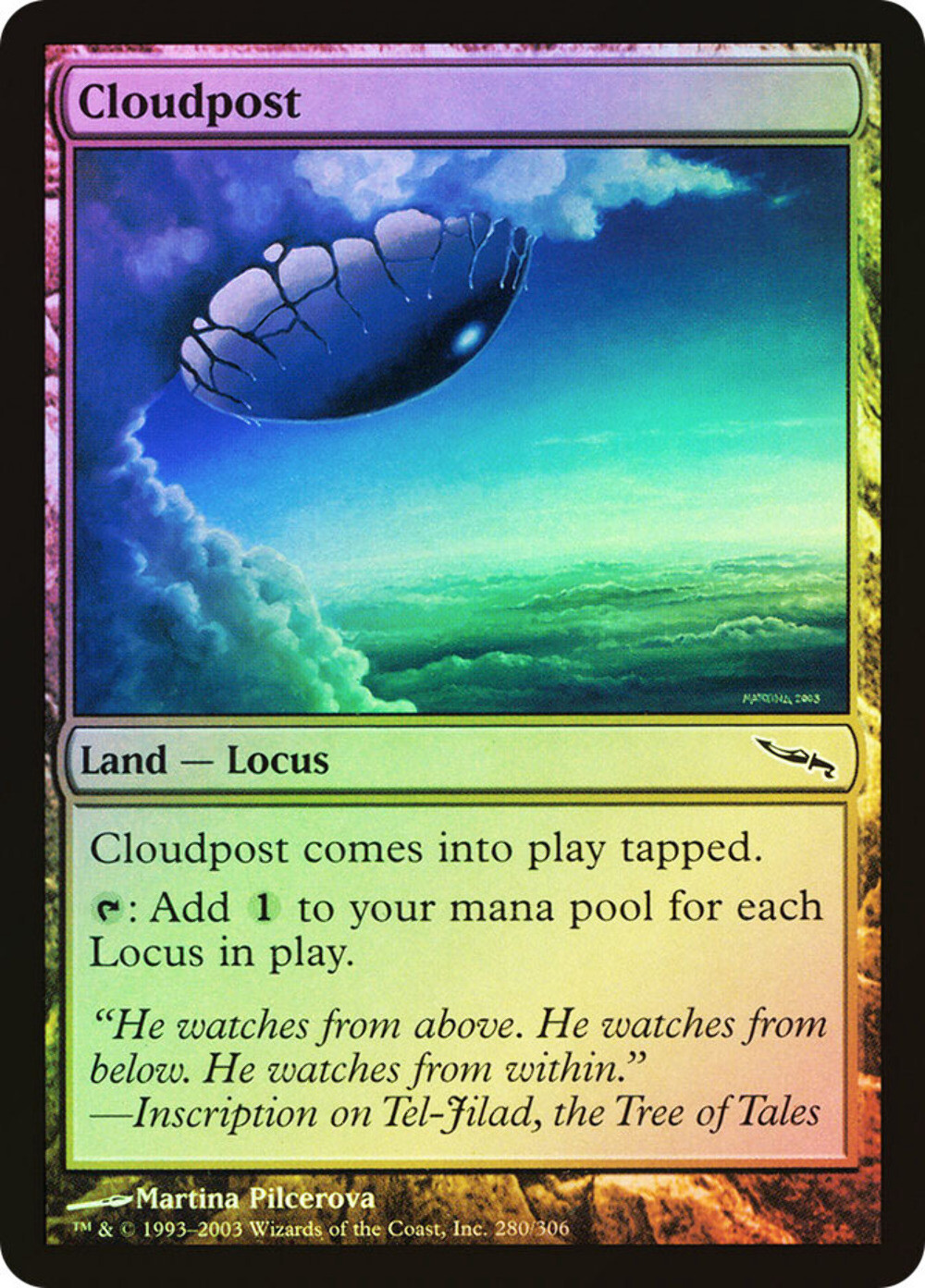 MTG FOIL Cloudpost – Mirrodin # 280 | eBay
