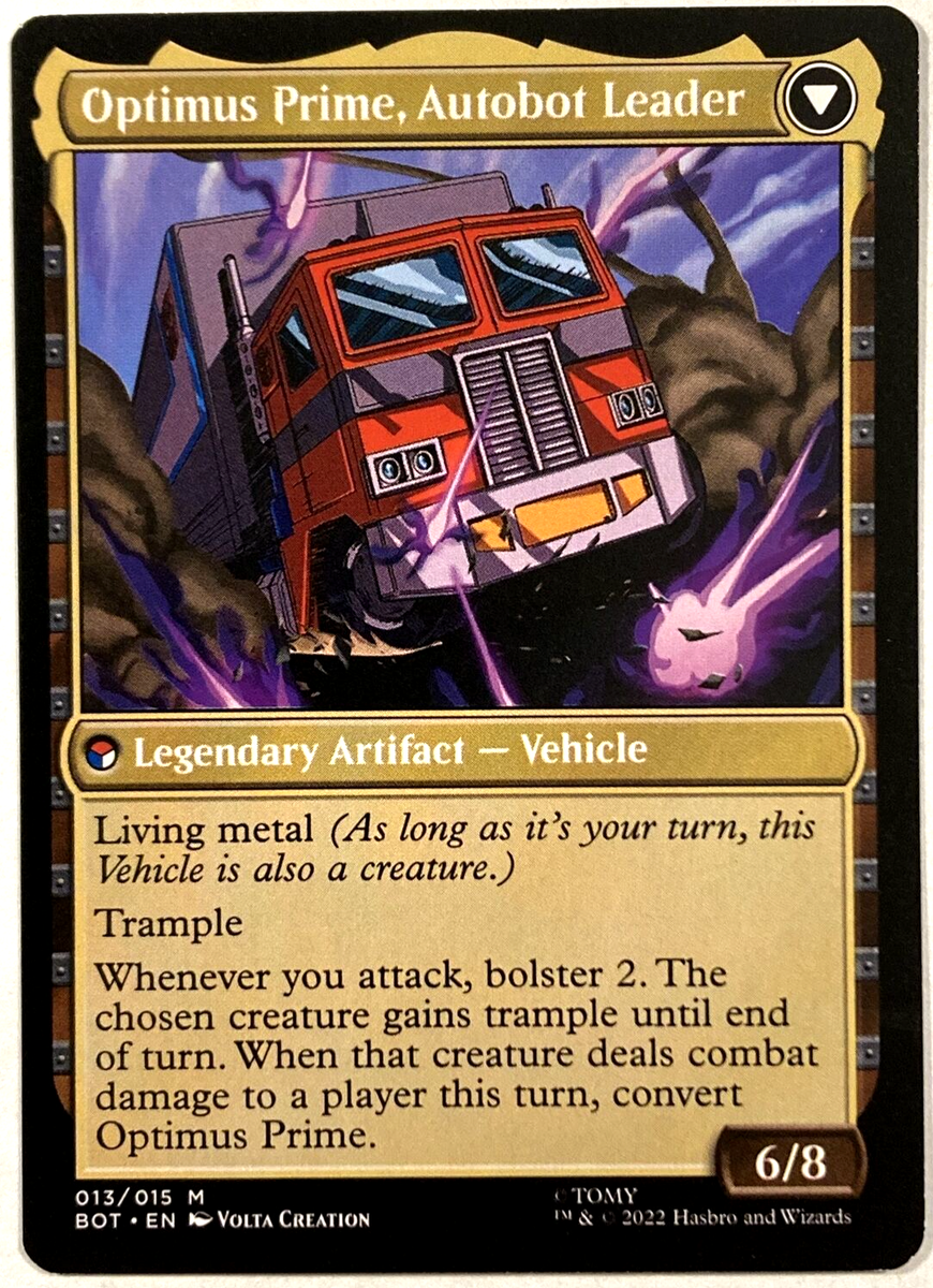 MTG Optimus Prime, Hero Optimus Prime, Autobot Leader Transformers 013/015  NM | eBay