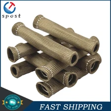 Titanium 1800° SPARK PLUG WIRE BOOTS HEAT SHIELD PROTECTOR SLEEVE SBC BBC 350 US