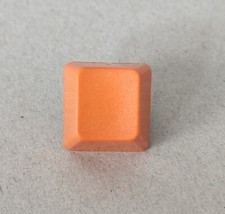Blank Orange Key Cap w/ Stem for IBM Model M Replacement Unicomp BRAND NEW