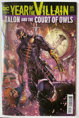 Nightwing #66 KEY Nightwing Accepts Roll In Talon & Court of Owls Acetate Cover!