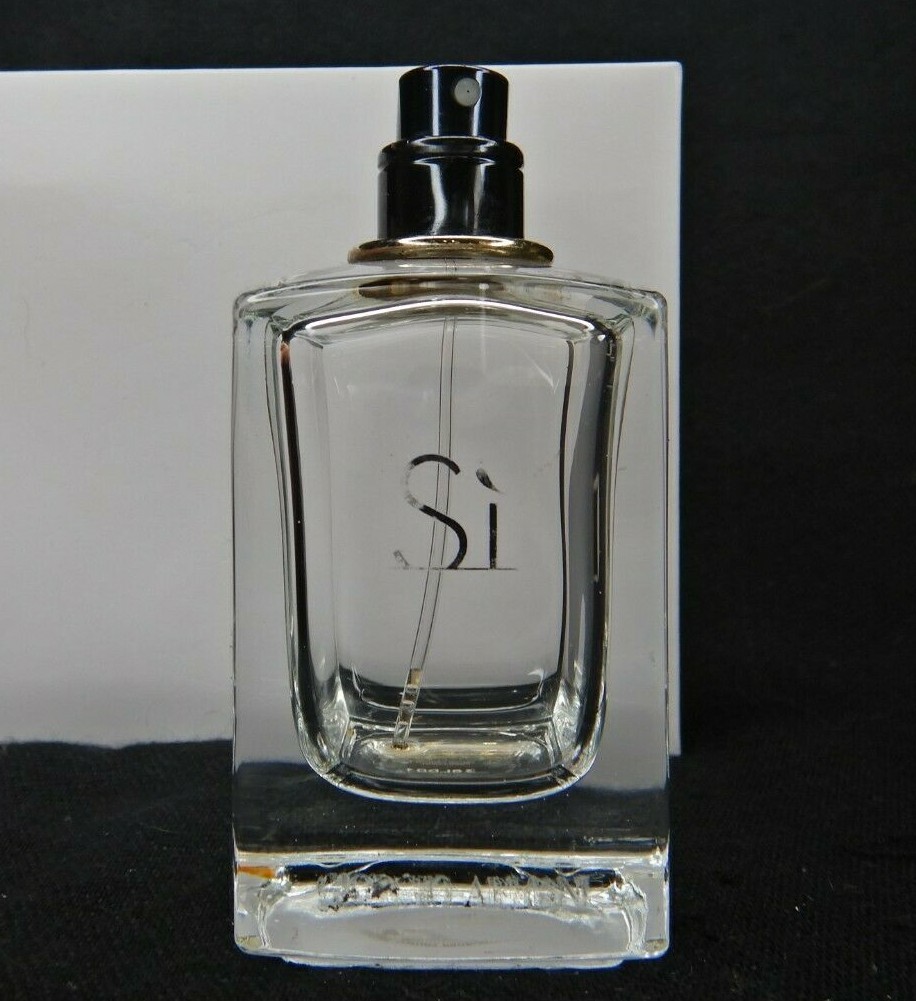 EMPTY PERFUME BOTTLE Giorgio Armani Si Eau de Parfum 1.7oz - 50ml