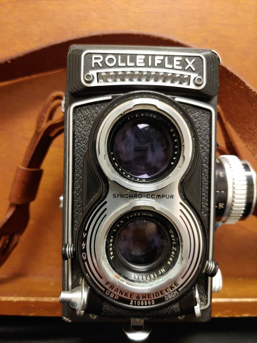 車のパーツ ROLLEIFLEX Franke & Heidecke Rolleiflex 4x4cm | Vintage | Coeln Cameras