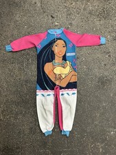 Disney Vintage Pocahontas Sleepwear One Piece 2T/3T Princess