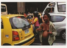 Postcard Pablo Castro, Photographer "Untitled" Urban Scene MINT Unused