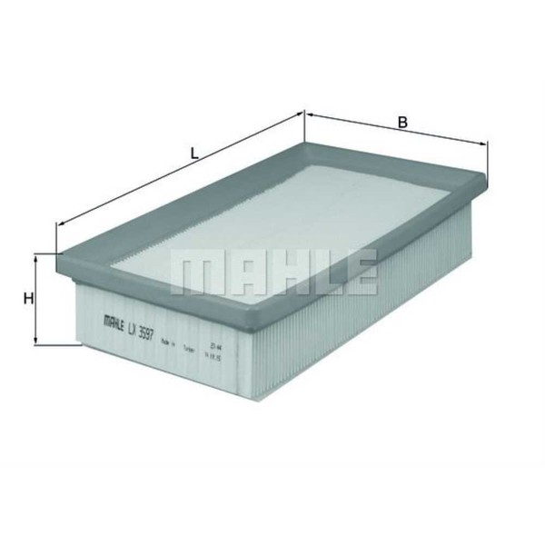 Knecht Luftfilter Filtereinsatz FüR Fiat 500L 1.4 1.6 D Multijet-image