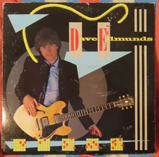 12" VERY RARE LP D. E. 7TH BY DAVE EDMUNDS (1982) COLUMBIA REC FC 37930 PROMO