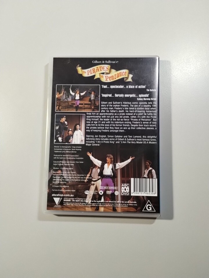 Pirates of Penzance, the (DVD, 1994) for sale online | eBay