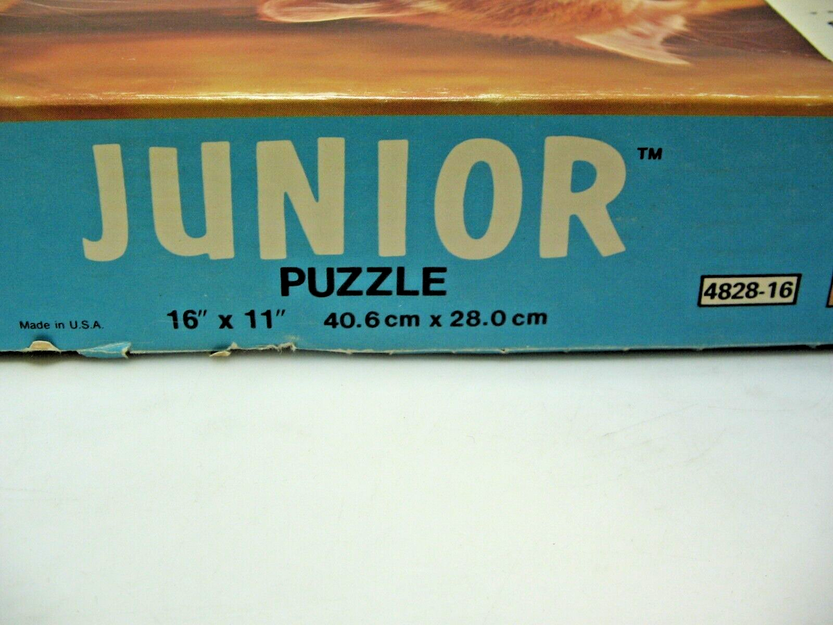 MILTON BRADLEY CO. アメリカ製 アンティーク ジグソーパズル Vintage Milton Bradley Series 100 Junior Puzzle 100 Pieces 4828-16