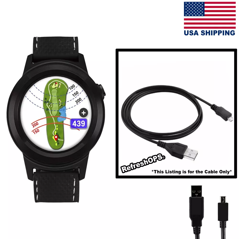 Golf Buddy Aim W11 Golf GPS Watch USB Cable Transfer Cord Replacement