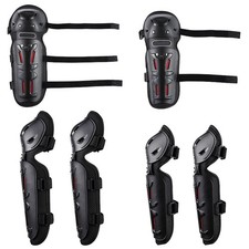4PCS Motorcycle Knee/elbow Pads, Adjustable Breathable for Car Truck