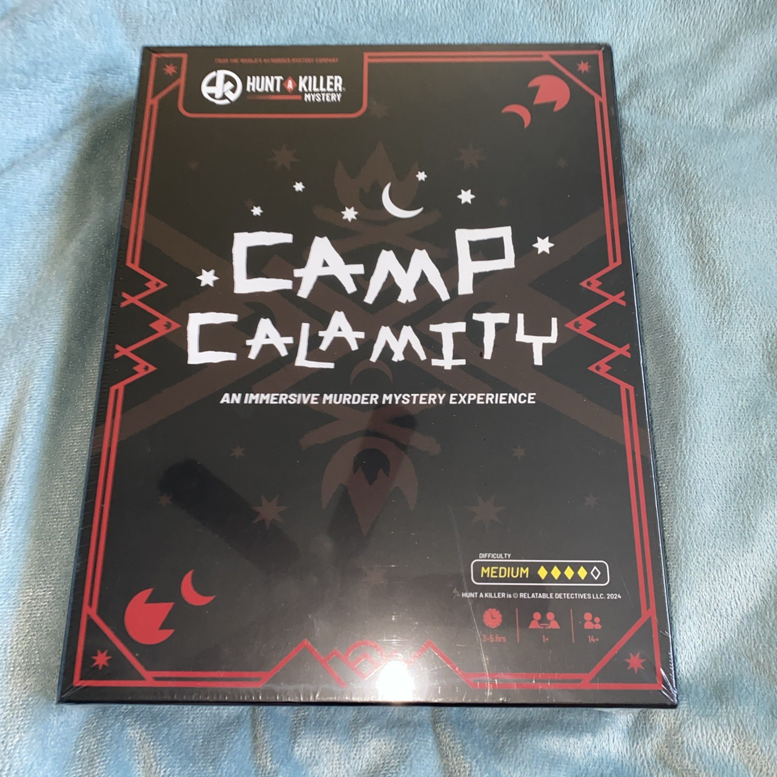 Hunt a Killer Camp Calamity Mystery Game New Free Shipping
