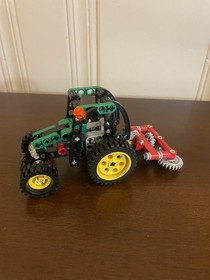 LEGO Technic 8281 Mini Tractor 121pc Complete Set w/ Instructions 2006