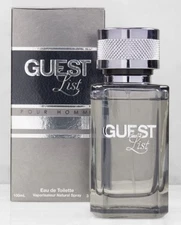 Guest List Men's Cologne 3.4 fl oz EDT Spray