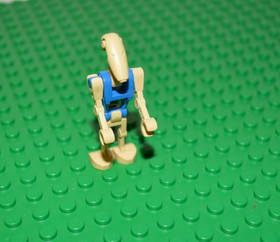LEGO Star Wars Clone War Blue Battle Droid Pilot Soldier Minifigure 8036 SW0095A