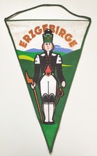 Alter Wimpel Erzgebirge Bergmann Gebirge Orte