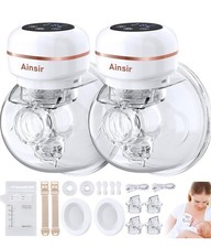 NEW Ainsir Wearable Breast Pump, Hands-Free, Model Yd-1196S