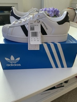 Adidas Originals Superstar Sneakers Weiß Größe 39 1/3 Damen Neu mit Etikett