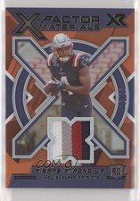 2022 Panini XR X-Factor Materials Orange 16/25 Pierre Strong Jr #XFM-PSJ gp1