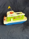 Vintage 1972 Fisher-Price Little People Play Family Happy Houseboat Only