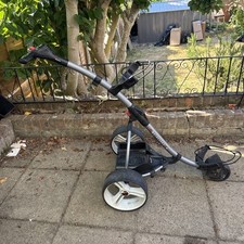 Motocaddy S1 Electric Golf Trolley, Silver, No Battery, good working condition
